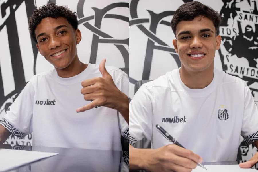 Santos renova com Gustavo Henrique e Robinho Jr. assina até 2031