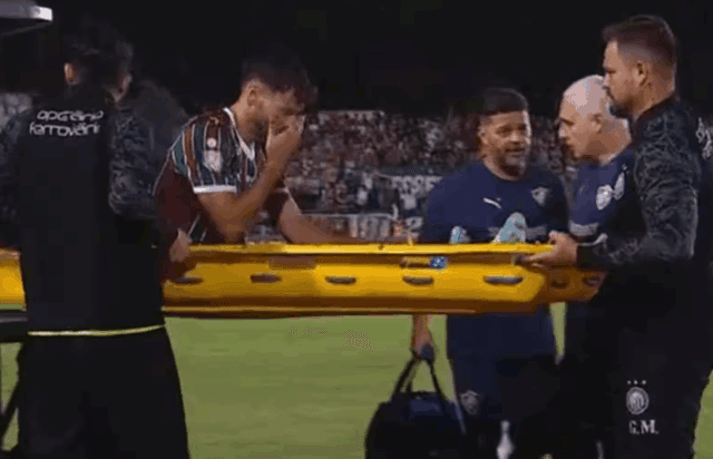 Martinelli sai com dor e preocupa Fluminense para temporada