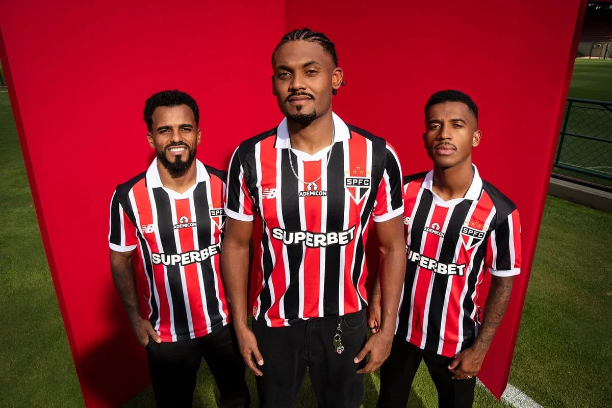 São Paulo lança uniforme 2 para a temporada de 2026