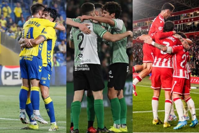 Reta final da ‘segundona’ de LaLiga: nove pontos separam o 1º do 8º