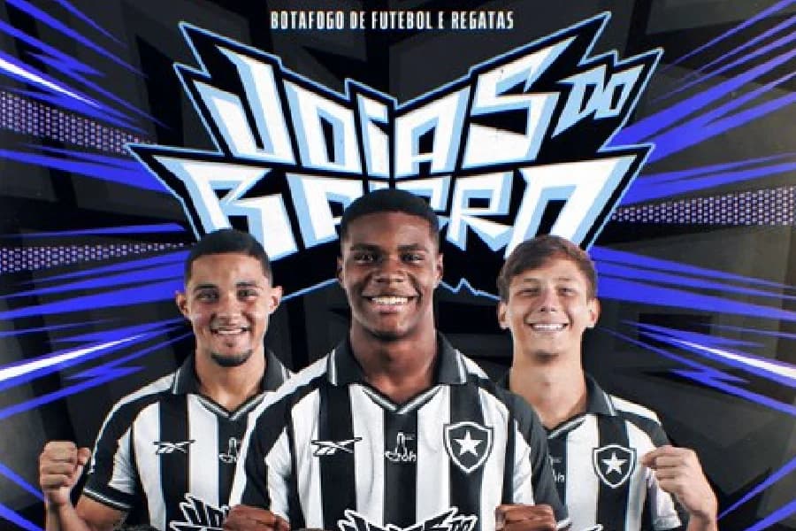 Joias do Bairro: entenda a origem do novo apelido da base do Botafogo