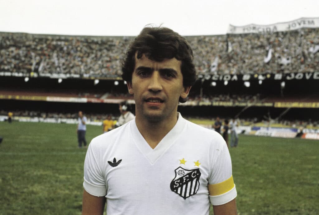 Nelsinho, jogador do Santos - - PLACAR