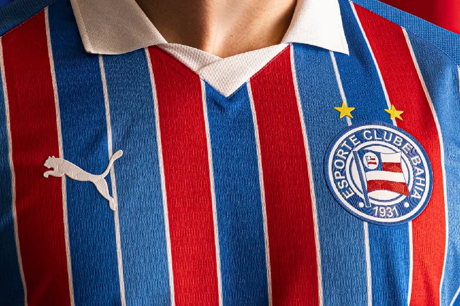 Bahia lança uniforme 2 para a temporada 2026; veja fotos
