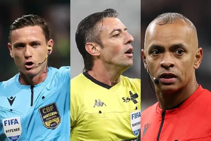 Fifa define os árbitros brasileiros na Copa do Mundo de 2026