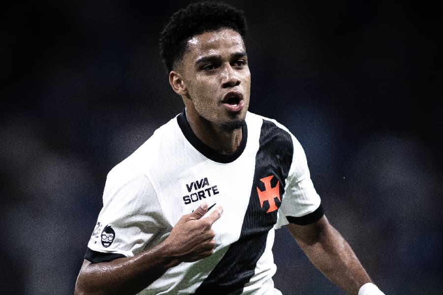 Brenner preocupa o Vasco após lesão no joelho contra o Coritiba