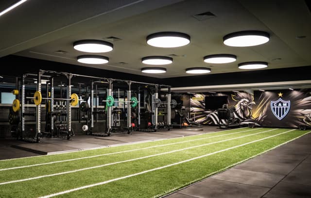 Atlético-MG inaugura academia com padrão internacional de alta performance