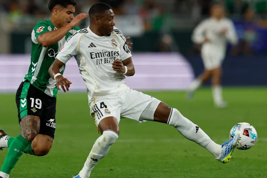 Real Madrid anuncia saída de David Alaba ao fim da temporada
