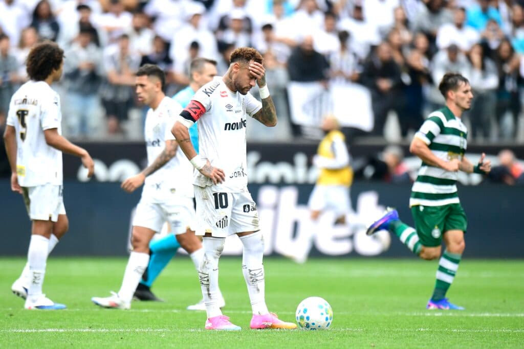 Neymar é dúvida no Santos para duelo contra o San Lorenzo pela Sul-Americana