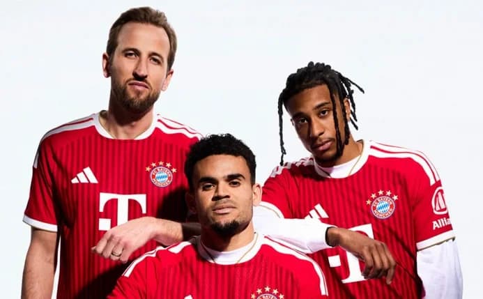 Bayern estreia novo uniforme em decisão contra o PSG