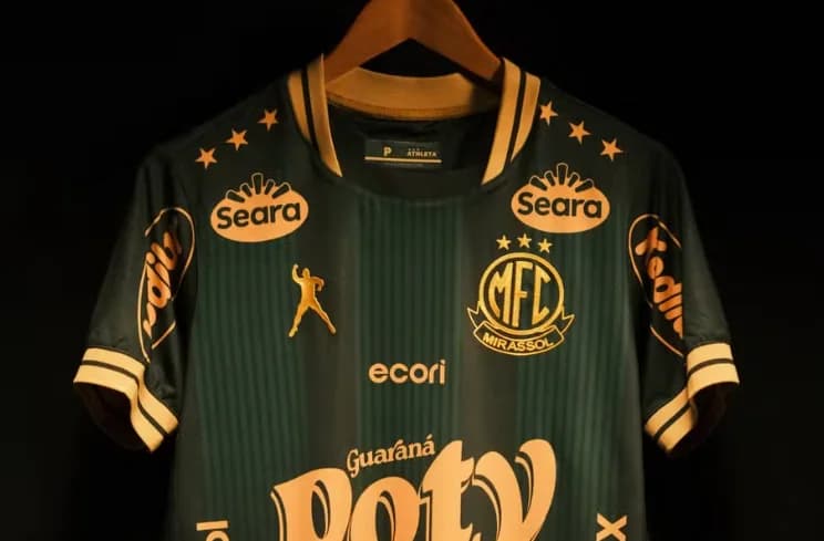 Mirassol lança camisa com marca Pelé para a Libertadores