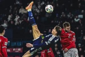 Adversária do Brasil, Escócia lança cédula com gol de McTominay