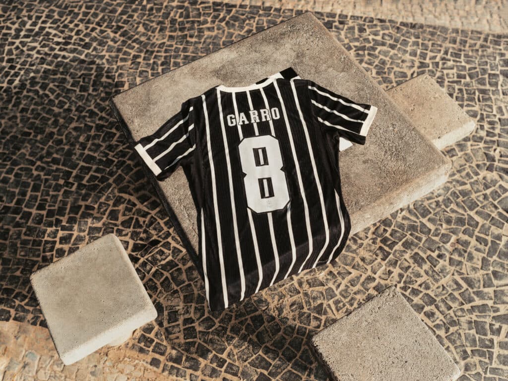 Imagens da campanha de lançamento da camisa 2026 do Corinthians - Divulgação/Nike