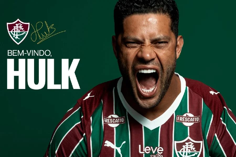 Fluminense oficializa contratação do atacante Hulk