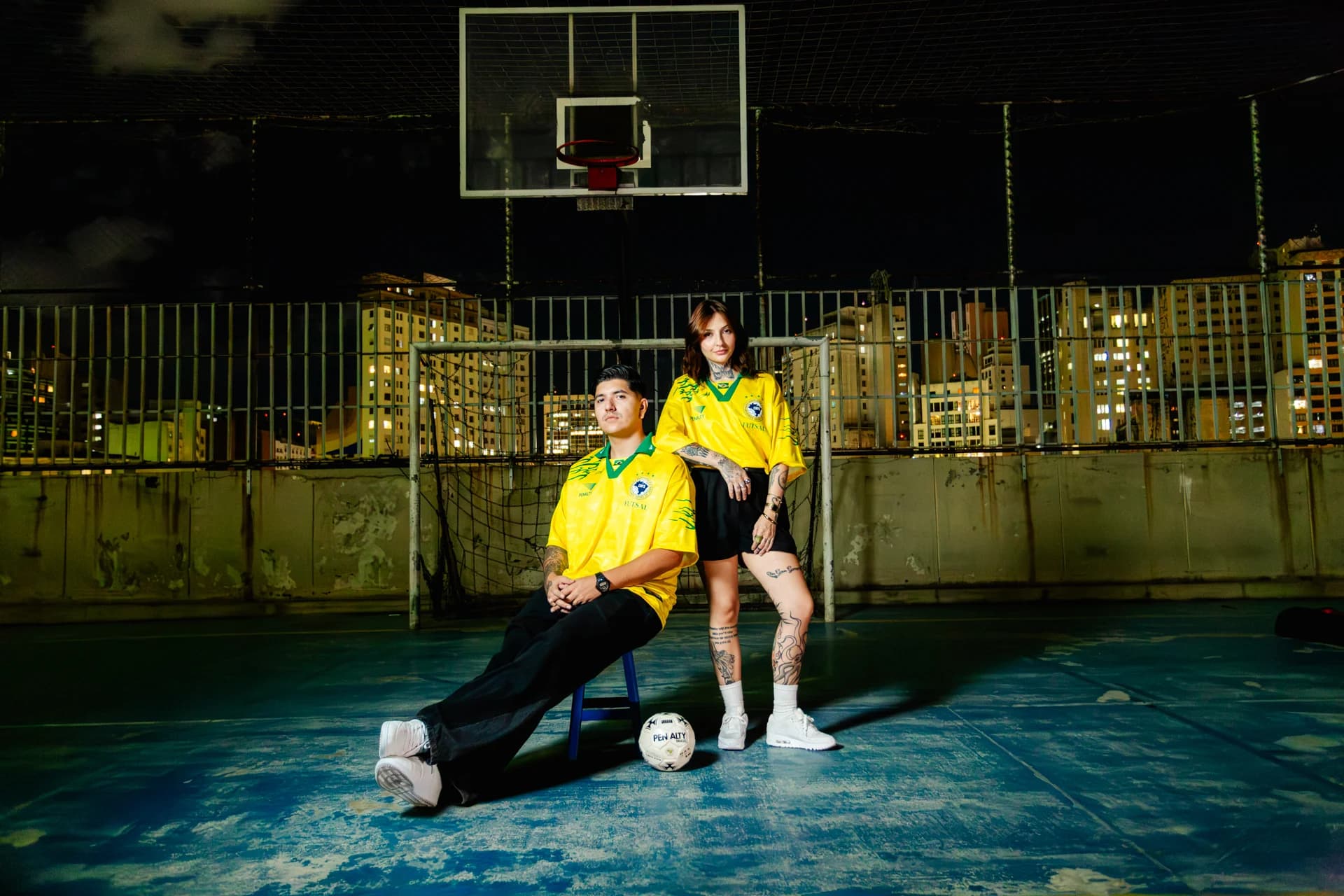 Penalty lança camisa inspirada na seleção de futsal de 1996