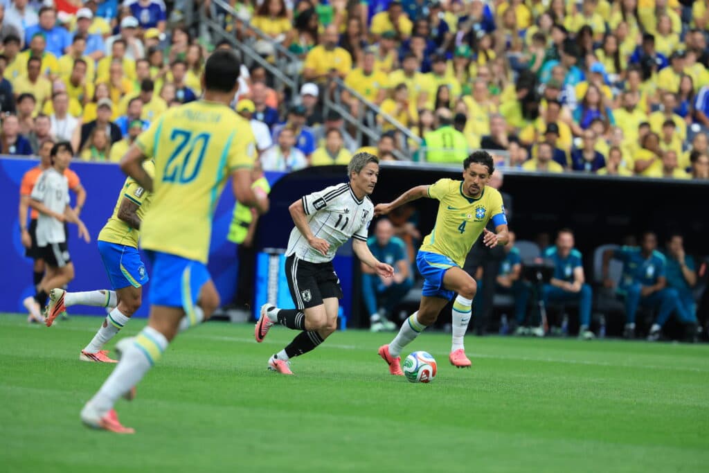 Brasil e Japão pela fase 16 avos de final da Copa do Mundo de 2026 (Pier Giavelli / BPA)