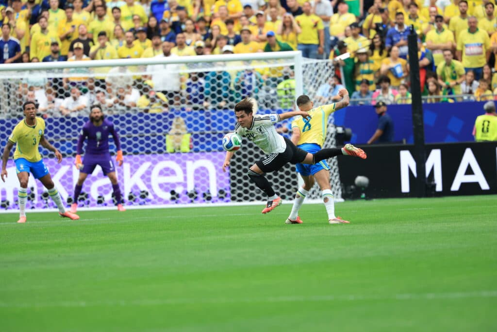 Brasil e Japão pela fase 16 avos de final da Copa do Mundo de 2026 (Pier Giavelli / BPA)