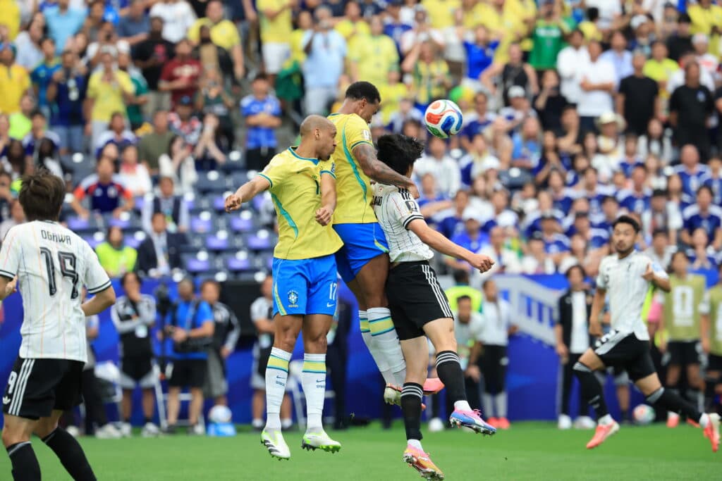Brasil e Japão pela fase 16 avos de final da Copa do Mundo de 2026 (Pier Giavelli / BPA)
