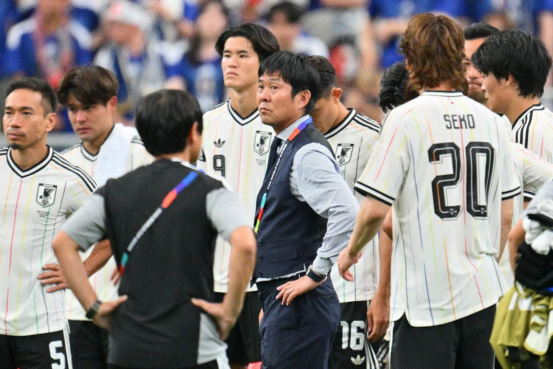 ‘Dor desta derrota não será curada rapidamente’, diz técnico do Japão