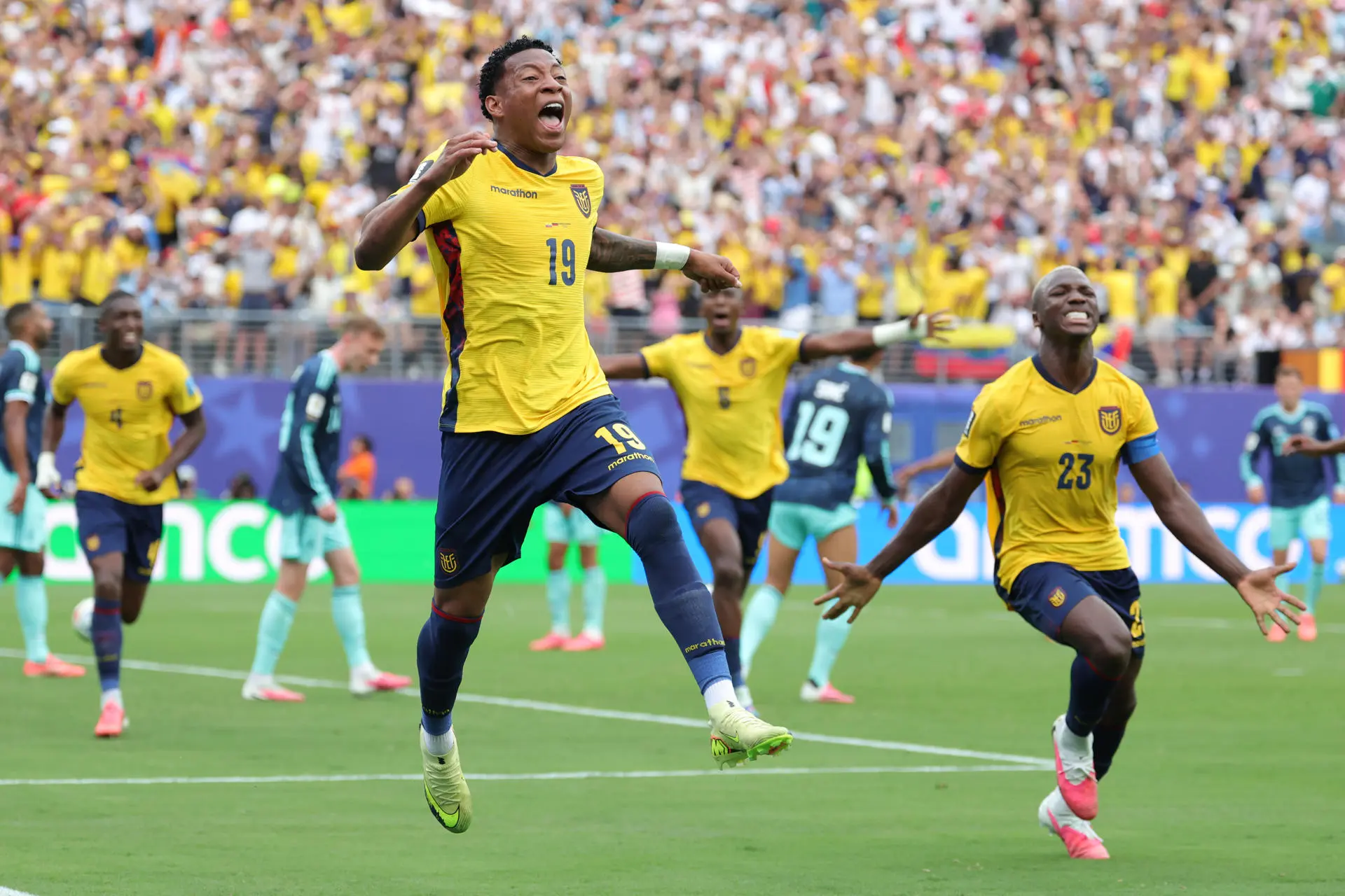 Com gol de Plata, Equador vence Alemanha e se classifica de forma heroica