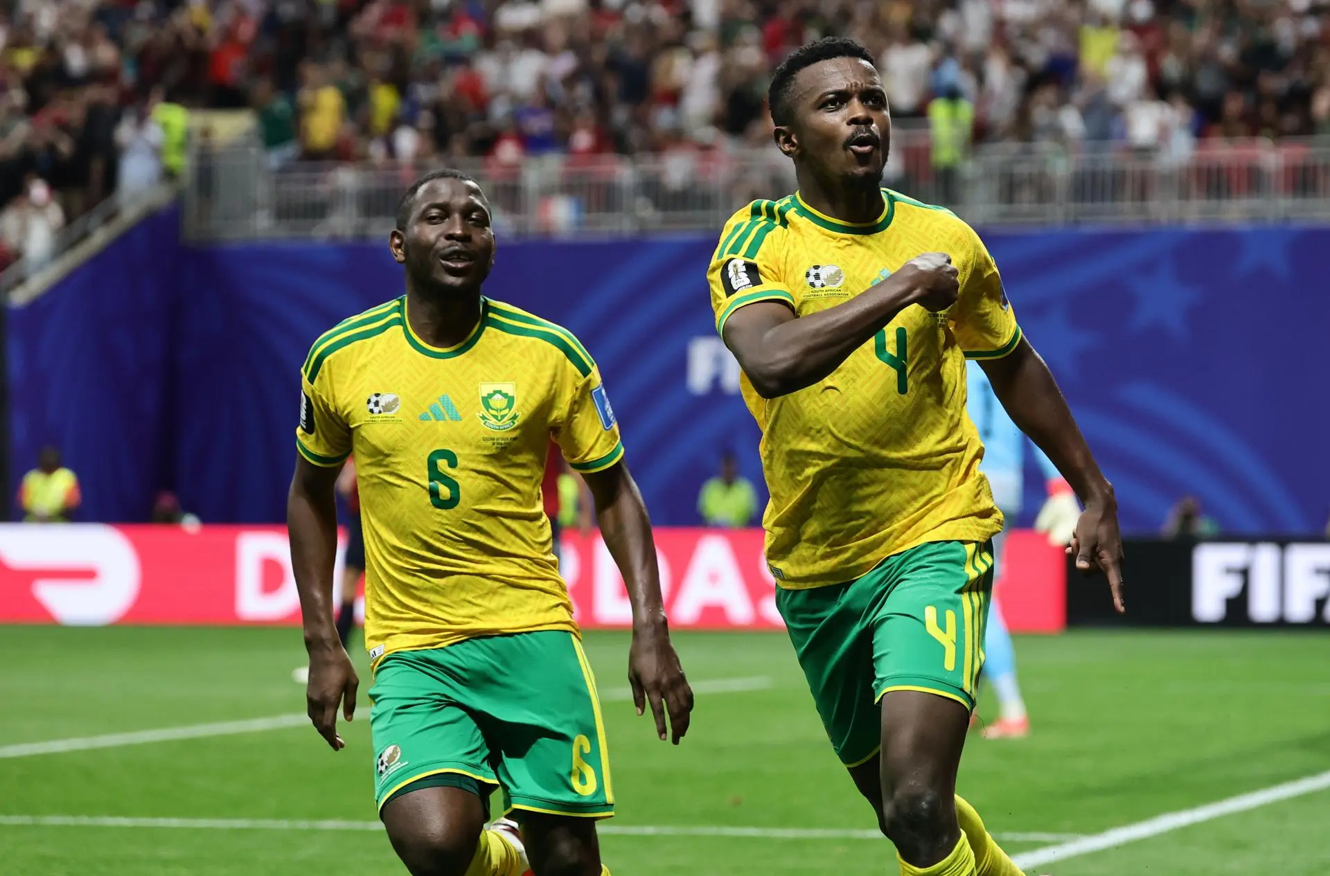 África do Sul arranca empate tenso com Tchéquia