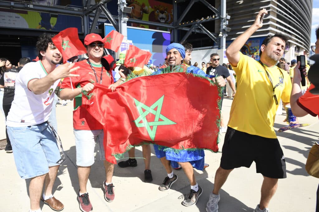 Torcedores no Metlife Stadium para Brasil e Marrocos na abertura do grupo C da Copa do Mundo 2026 - Alexandre Battibugli/PLACAR