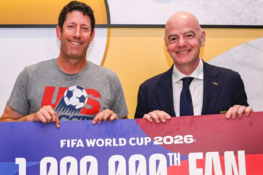 Fifa comemora 1 milhão de torcedores nos estádios da Copa