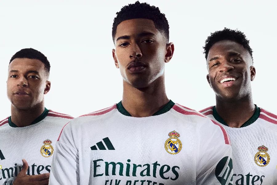 Real Madrid lança novos uniformes para a temporada 2026/27