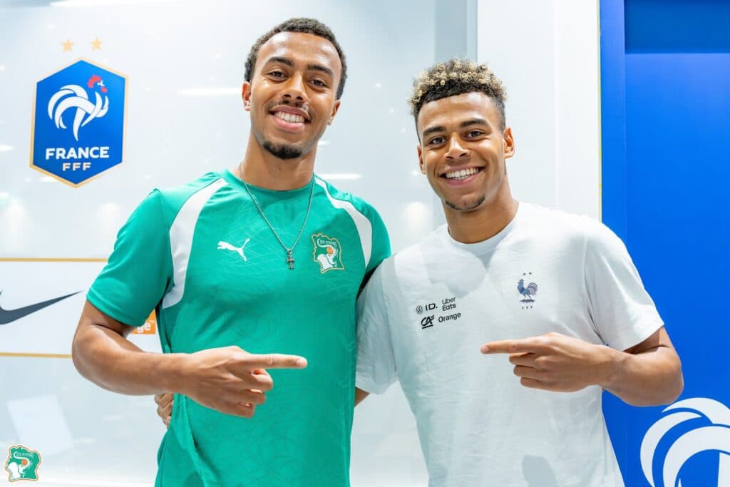 Em duelo de irmãos, Guéla Doué marca e Costa do Marfim bate França