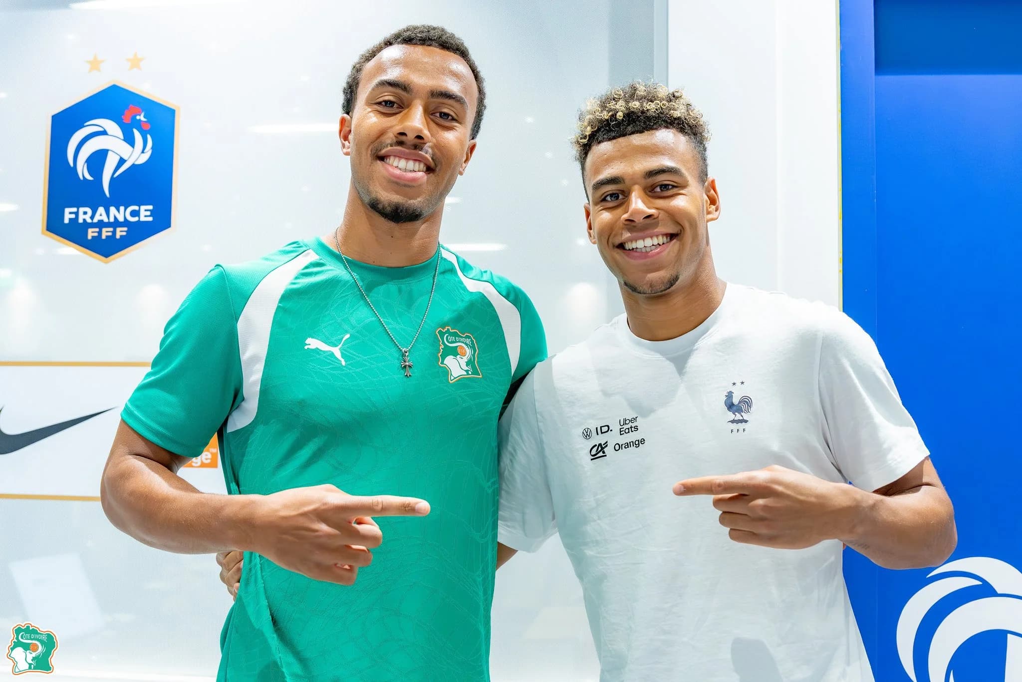 Em duelo de irmãos, Guéla Doué marca e Costa do Marfim bate França