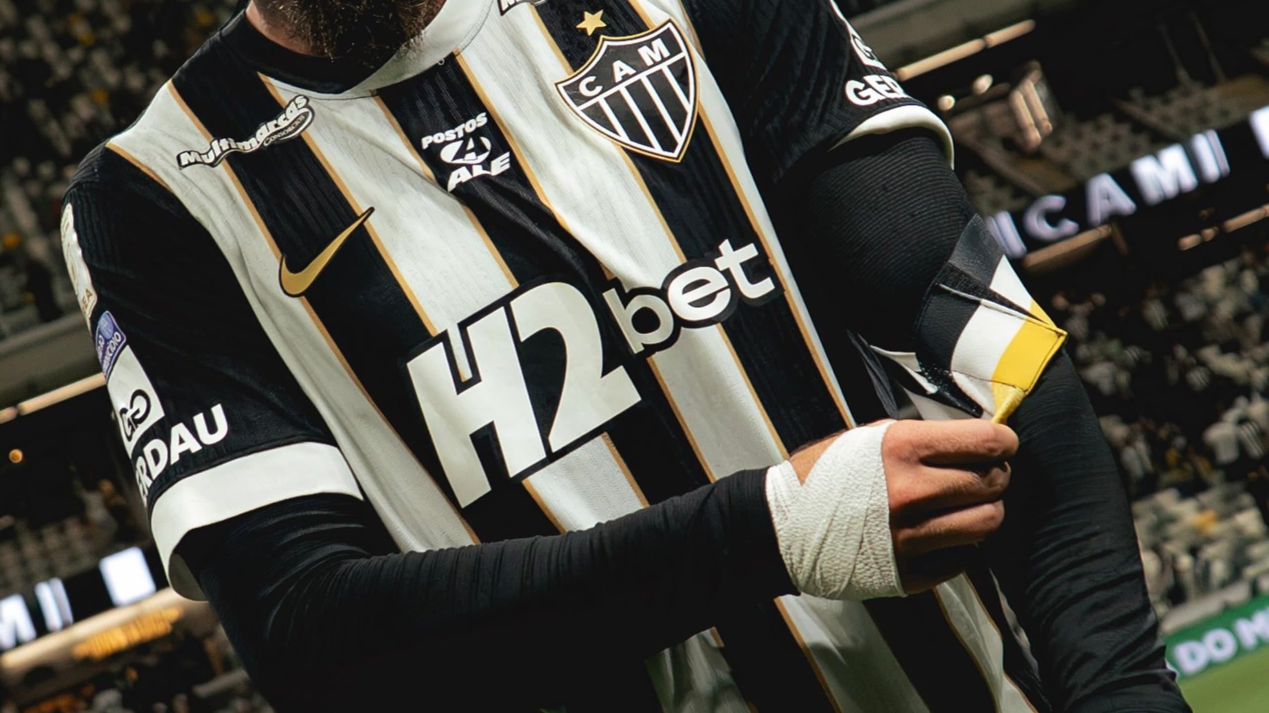 H2Bet era patrocinadora master do Atlético-MG