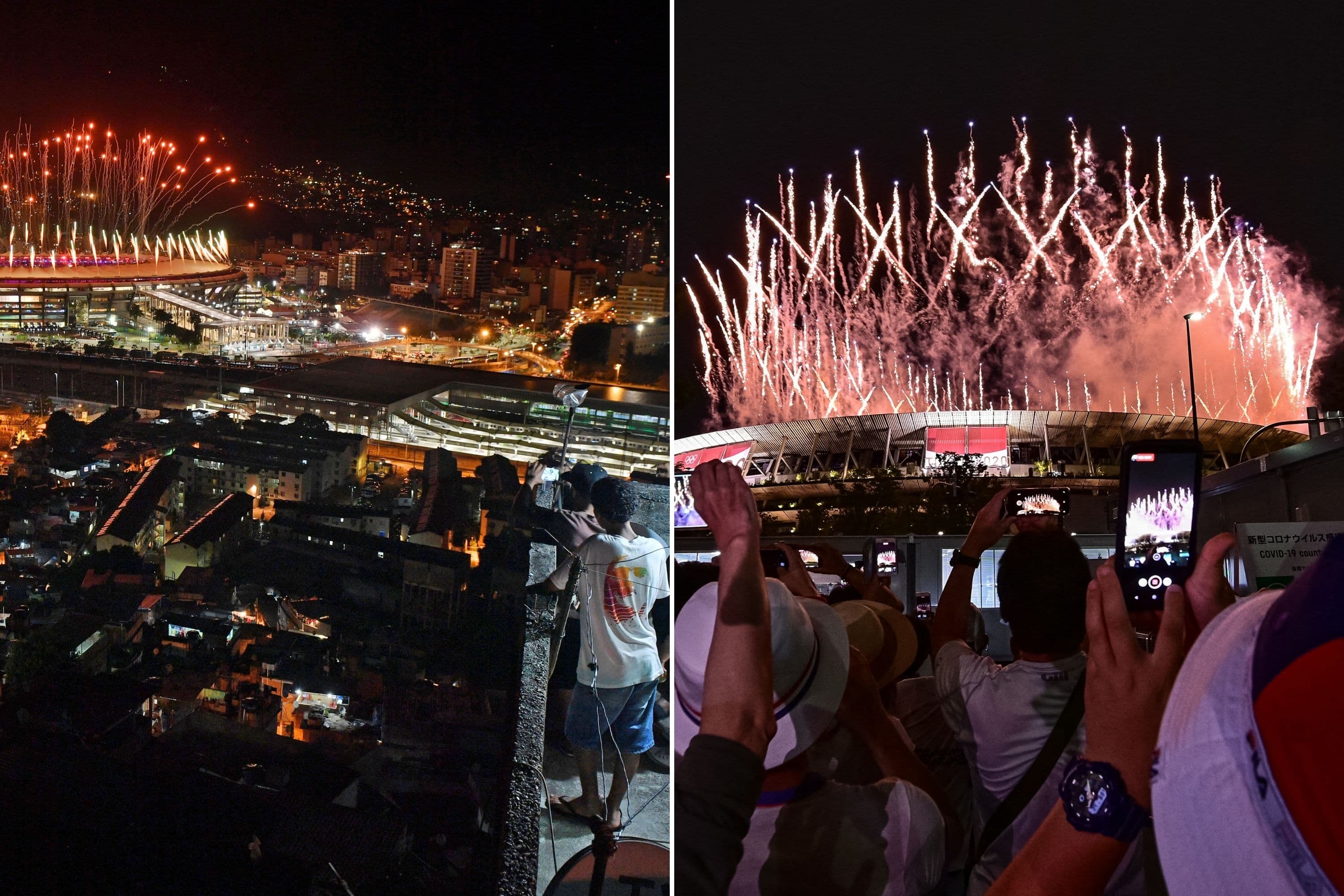 Abertura das Olimpíadas: Rio 2016 e Tóquio 2020 -