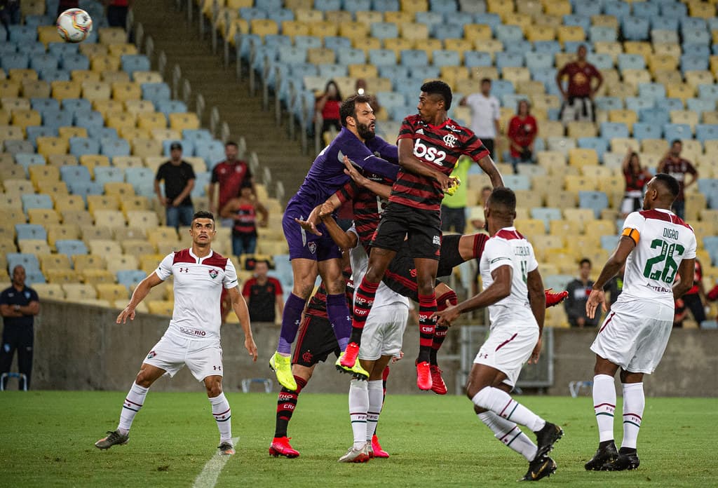Bruno Henrique marca o primeiro gol do Flamengo contra o Fluminense – 12/02/2020