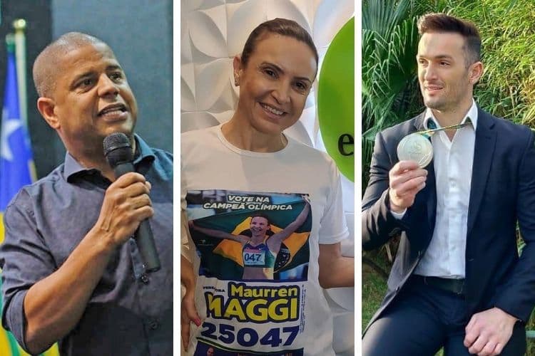 Marcelinho Carioca, Maurren Maggi e Dige Hypolito fracassaram nas urnas nesta eleição –