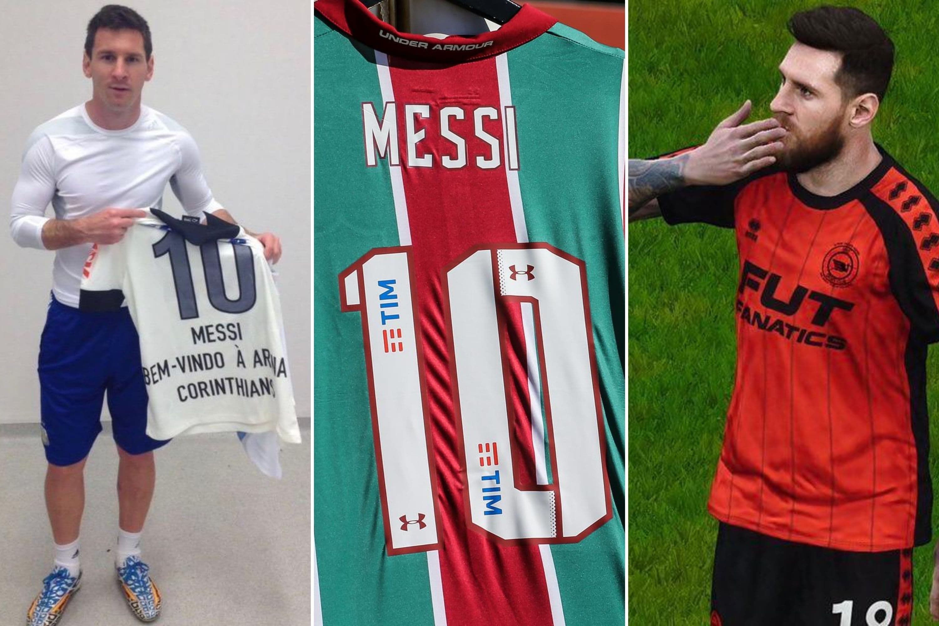Corinthians, Fluminense e Íbis brincam com a chance de contratar Messi –