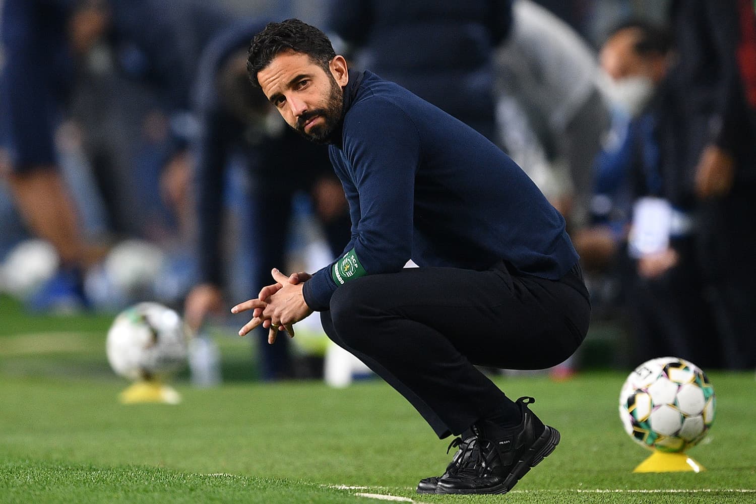 Rúben Amorim, de 36 anos, está próximo de título português com o Sporting -
