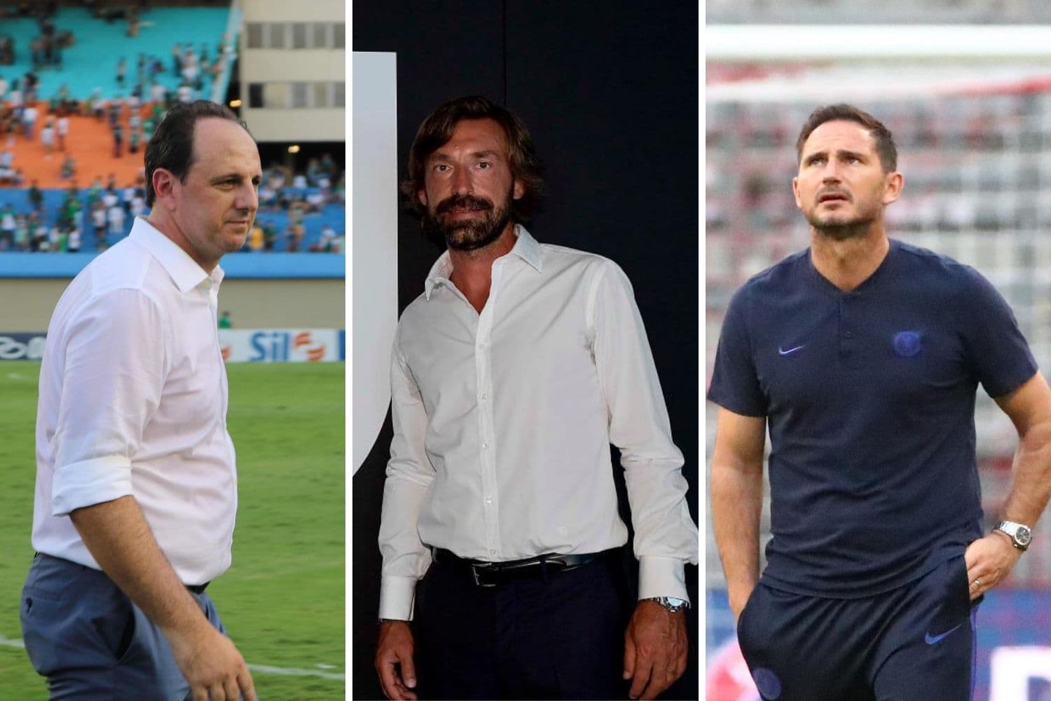 Rogério Ceni, Andrea Pirlo e Frank Lampard são alguns dos ídolos que embarcam agora na carreira de técnico