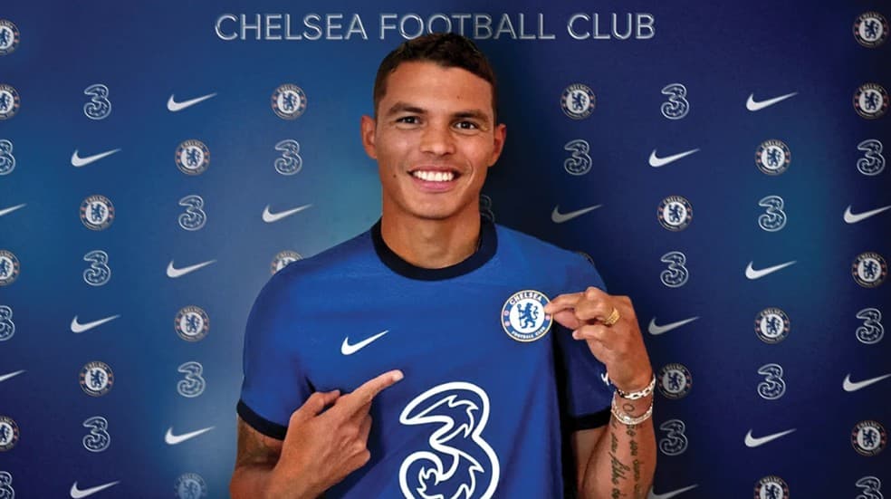 Thiago Silva é o novo reforço do Chelsea –