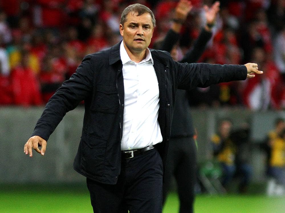 Diego Aguirre dirigiu o Inter em 48 jogos, com 60,4% de aproveitamento