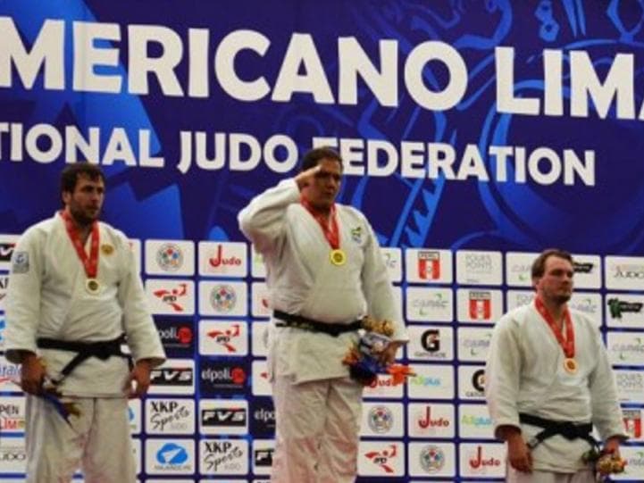 Rafael Silva, o Baby, conquistou a medalha de ouro no Aberto Pan-Americano de Lima, no Peru