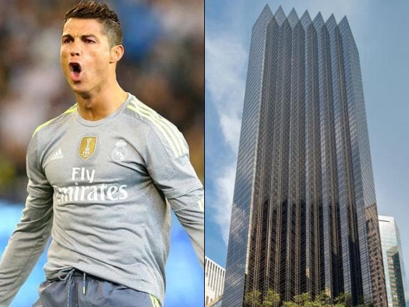 Cristiano Ronaldo adquiriu loft na Trump Tower, em Nova York