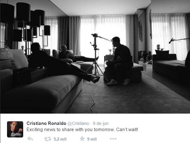 Cristiano Ronaldo anunciou em suas redes sociais que o documentário será lançado no segundo semestre