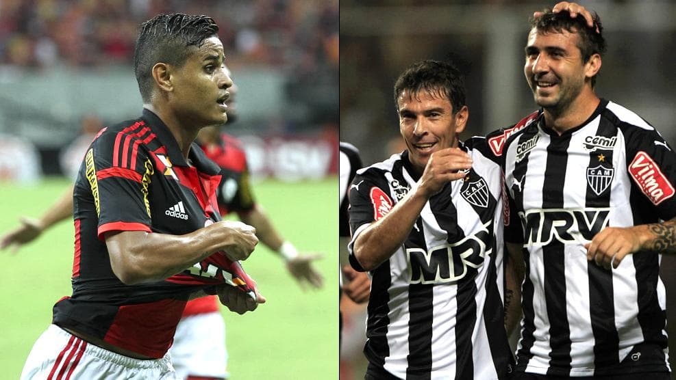 Everton e Lucas Pratto marcaram nas vitórias de Flamengo e Atlético nesta quarta-feira
