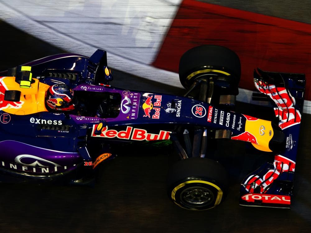 Daniil Kvyat, da Red Bull, durante segundo treino para o GP de Cingapura