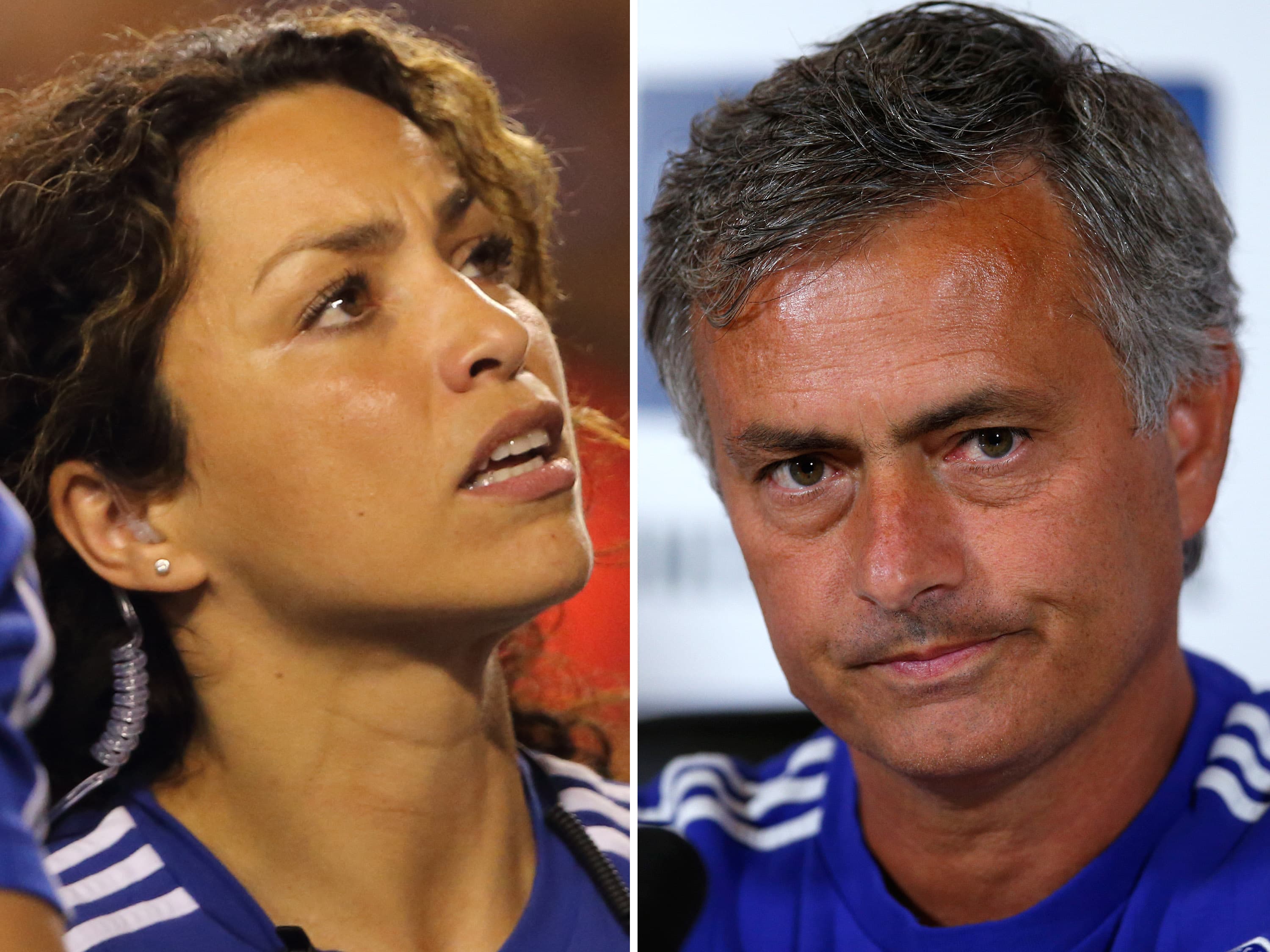 Eva Carneiro e Jose Mourinho