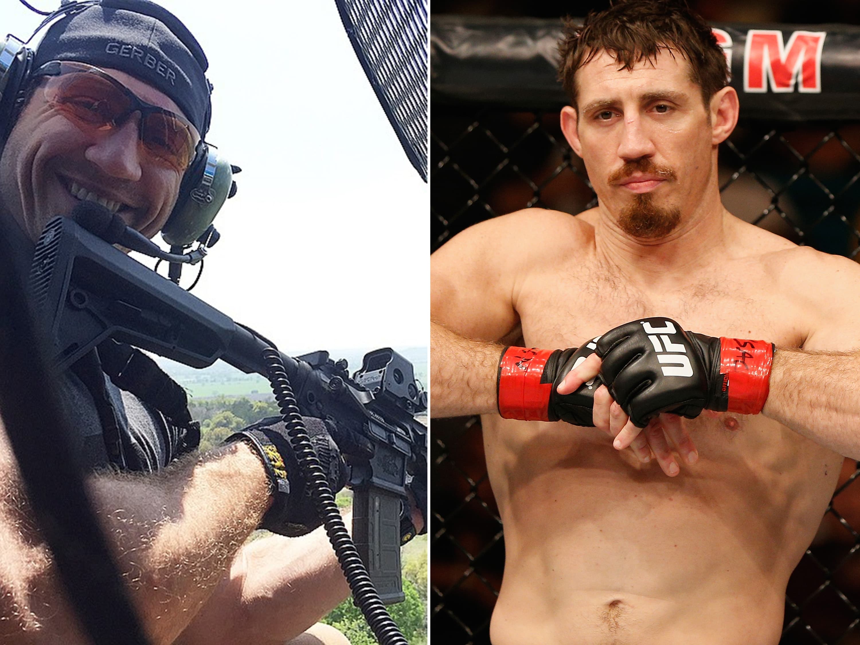 O lutador de MMA Tim Kennedy, que também é soldado do exército americano