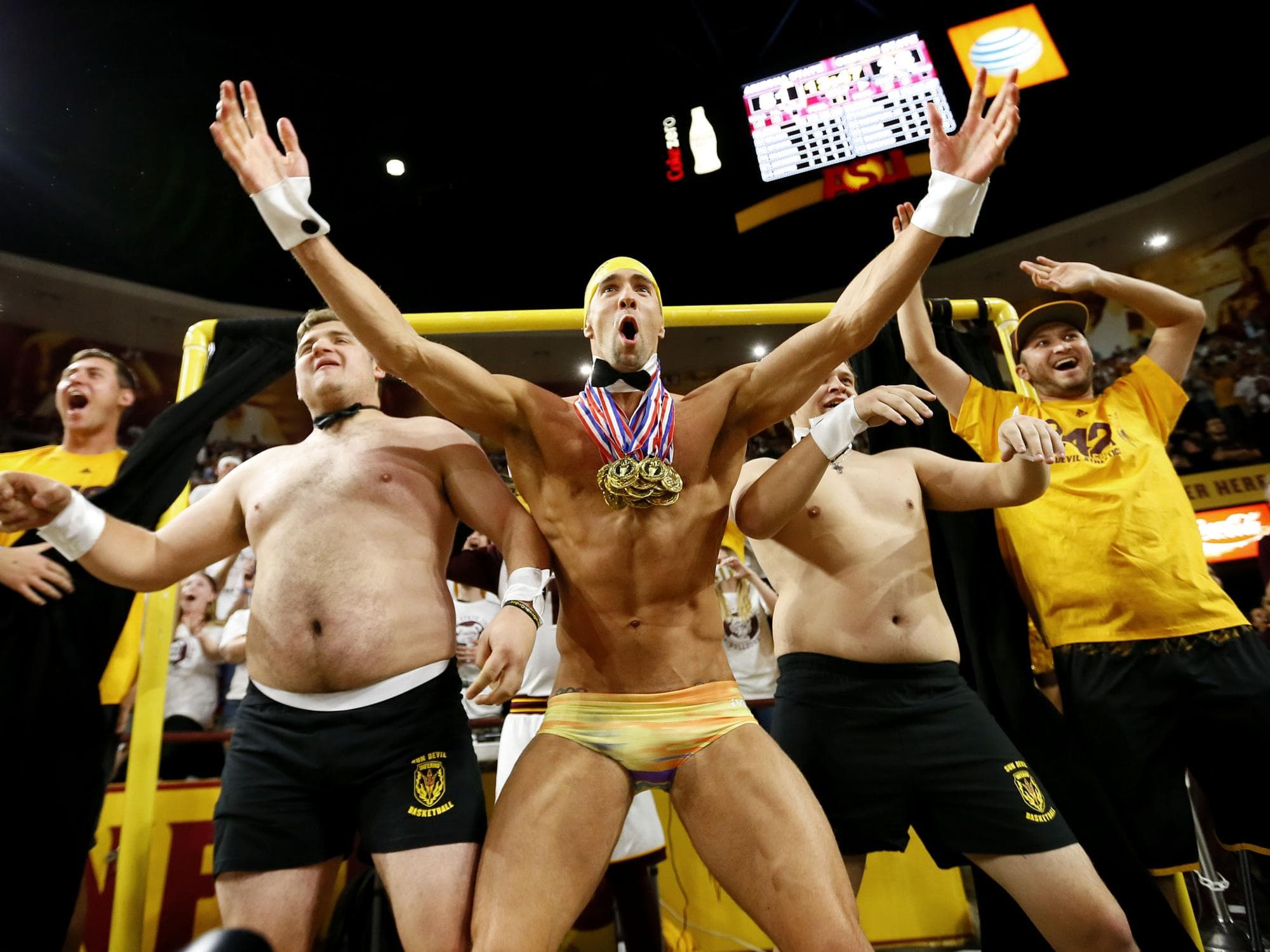 Michael Phelps durante o GP de Mesa, no Arizona, nos EUA. Em todas as provas, ele terá a concorrência de Ryan Lochte