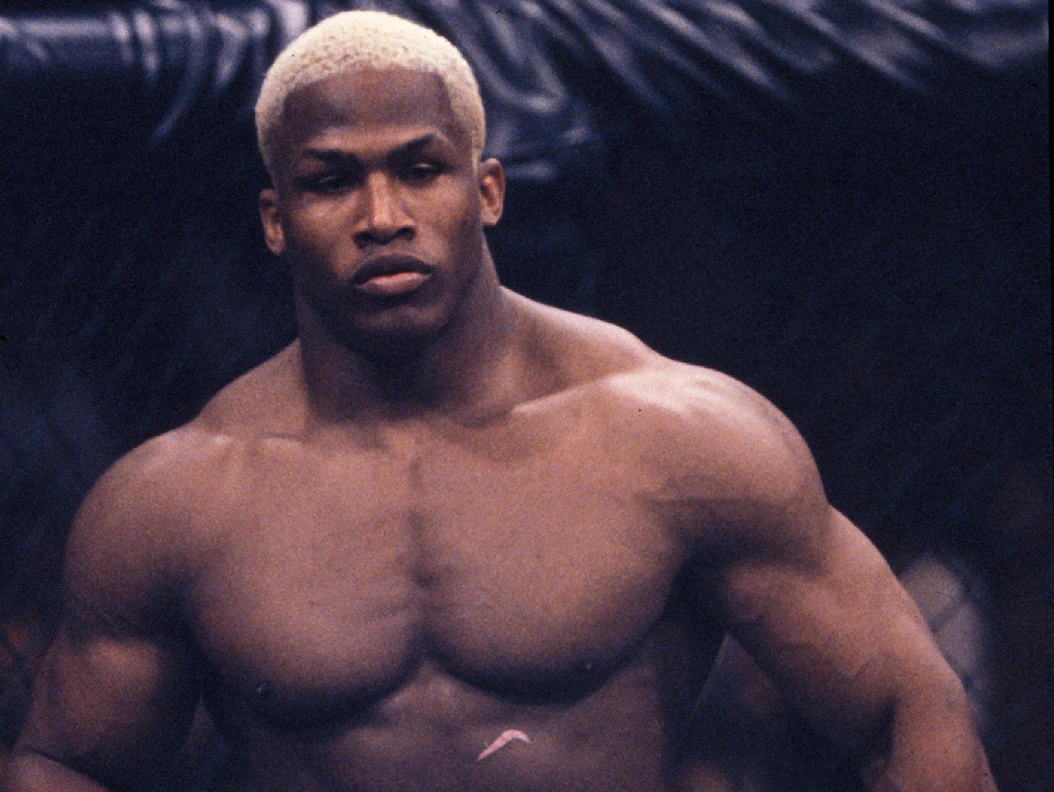 Kevin Randleman durante o UFC 19, em 1999