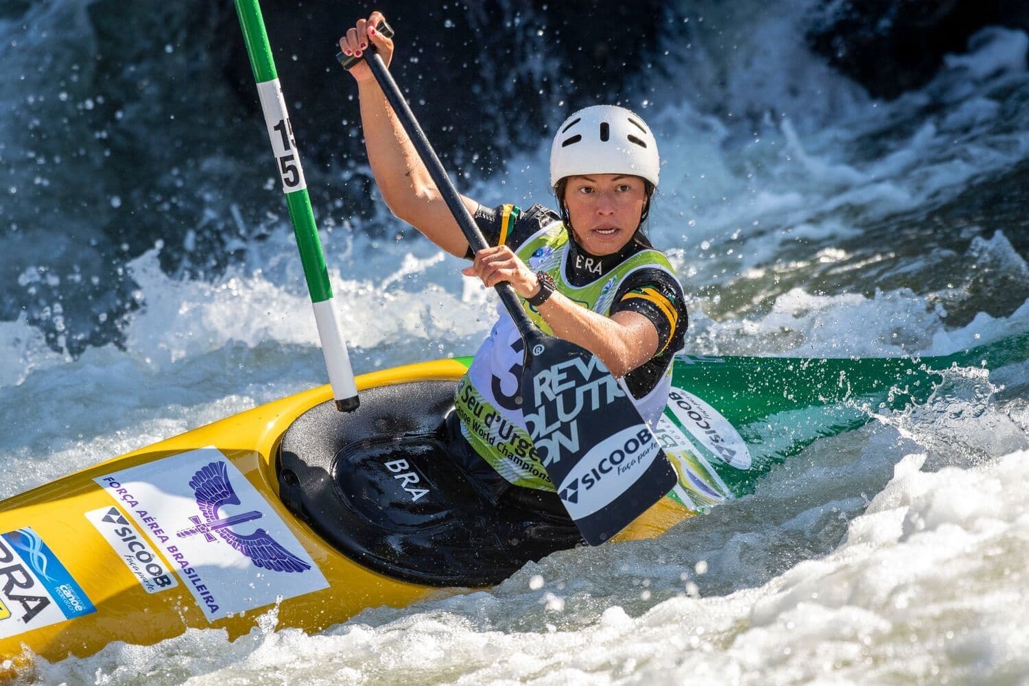 Ana Sátila atua no Mundial de Canoagem disputado em La Seu d’Urgell, na Espanha
