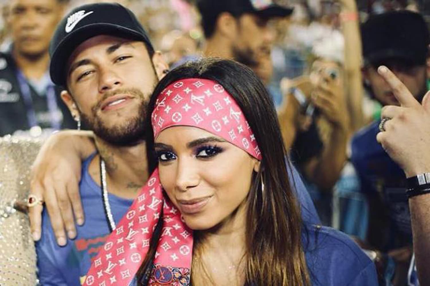 Neymar Jr e Anitta no Carnaval de 2019 -