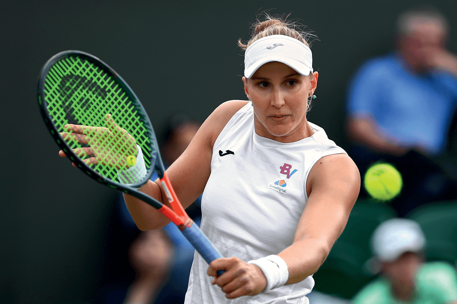 CARREIRA AMEAÇADA - Bia, em Wimbledon: exame indicou o uso de substâncias proibidas pelo regulamento do esporte